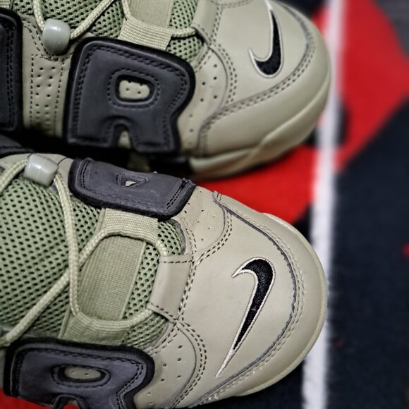 %SIZE 12 NIKE AIR MORE UPTEMPO DARK STUCCO/921948-007 MEN A 12 - Picture 9 of 14